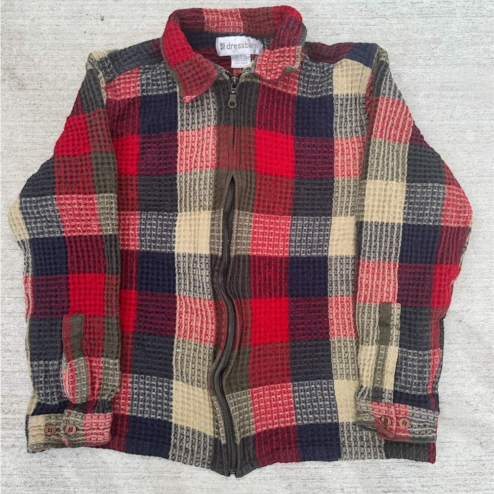 Colorful Plaid Jacket
